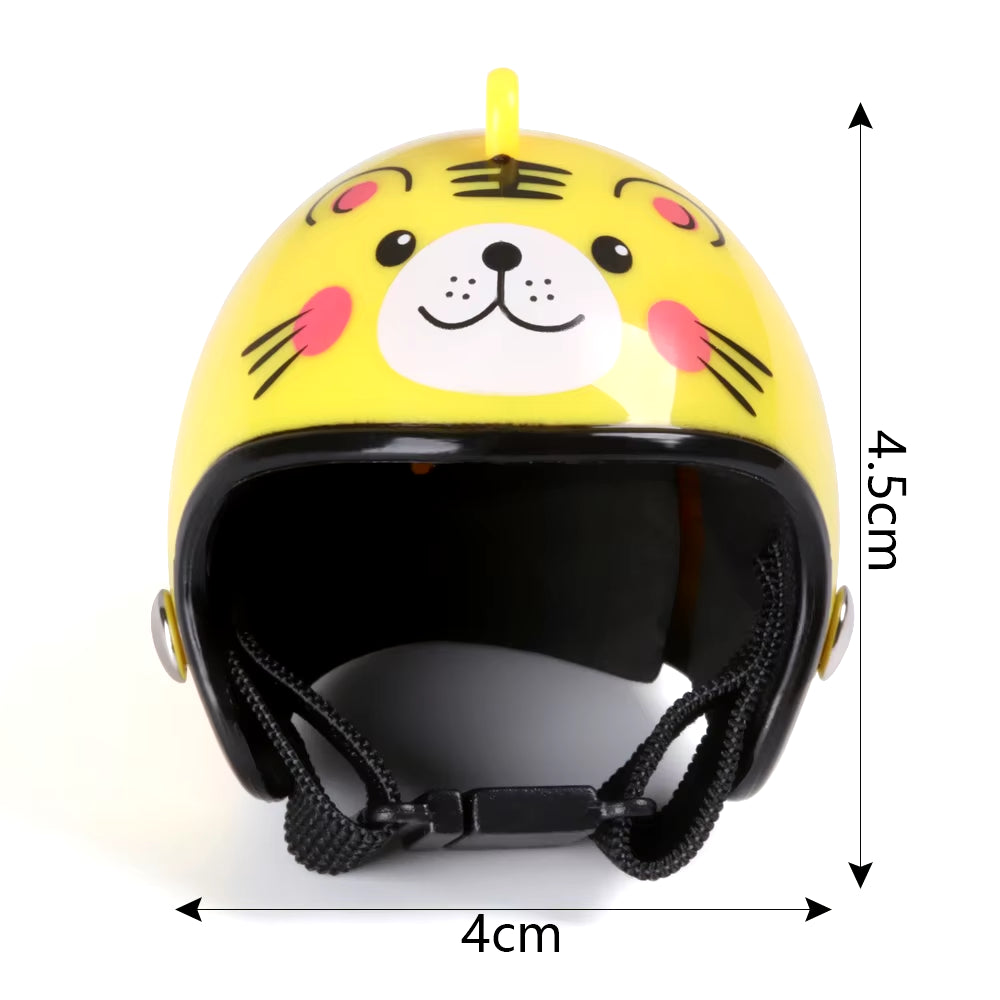 1PC Chicken Helmet Small Pet Hard Hat Bird Duck Quail Hat Headgear Pet Chicken Helmet Bird Head Helmet Pet Supplies