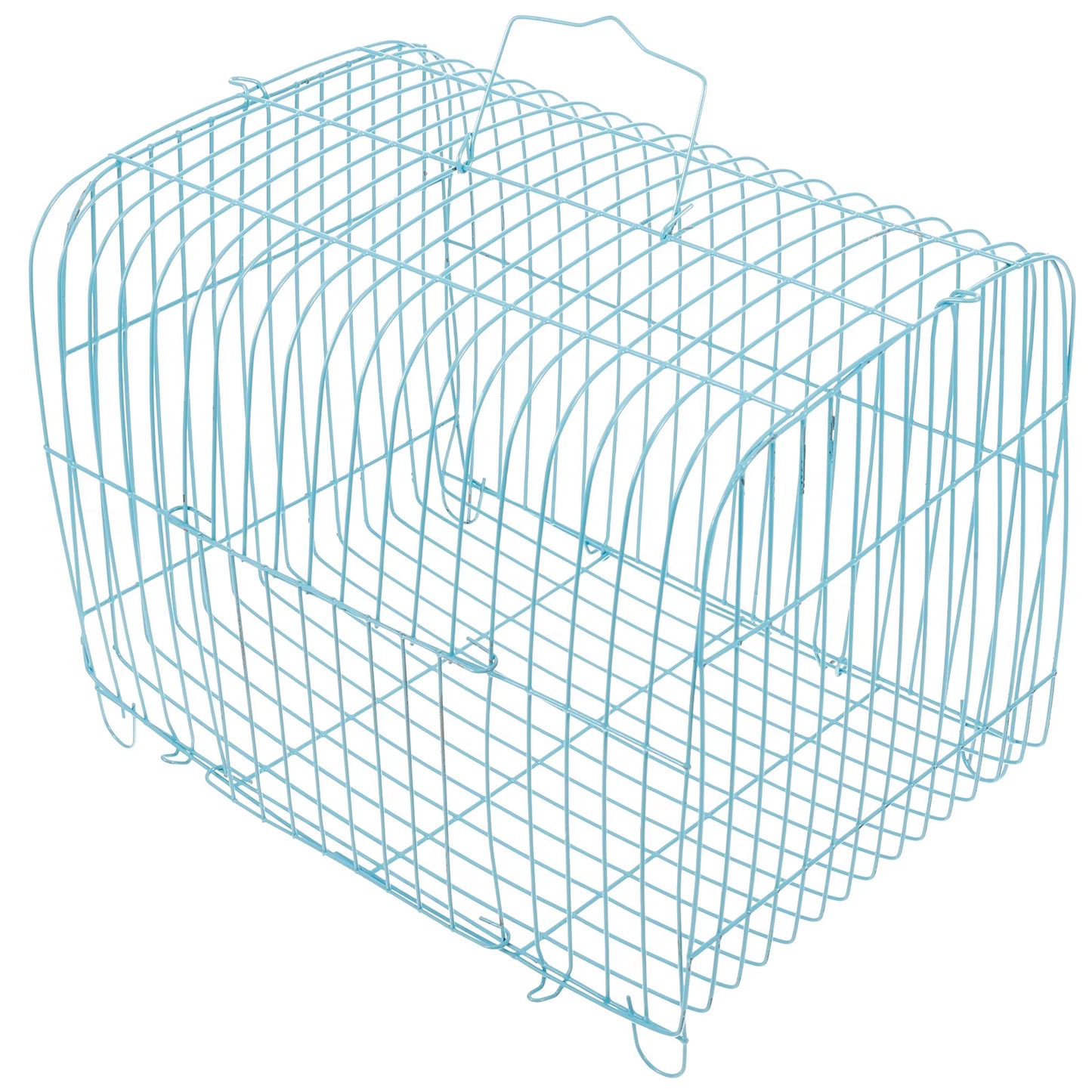 Cage Birds Carrying Cage Metal Bird Carrier Travel Cage Portable Bird Carrier Travel Cage Bird Storage Cage Feeders