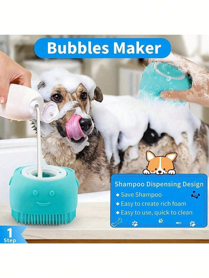 1Pc Pet Hair Removal Brush, Pet Grooming Brush for Dogs Self Cleaning Brush Shedding Removes Loose Undercoat, Pet Comb