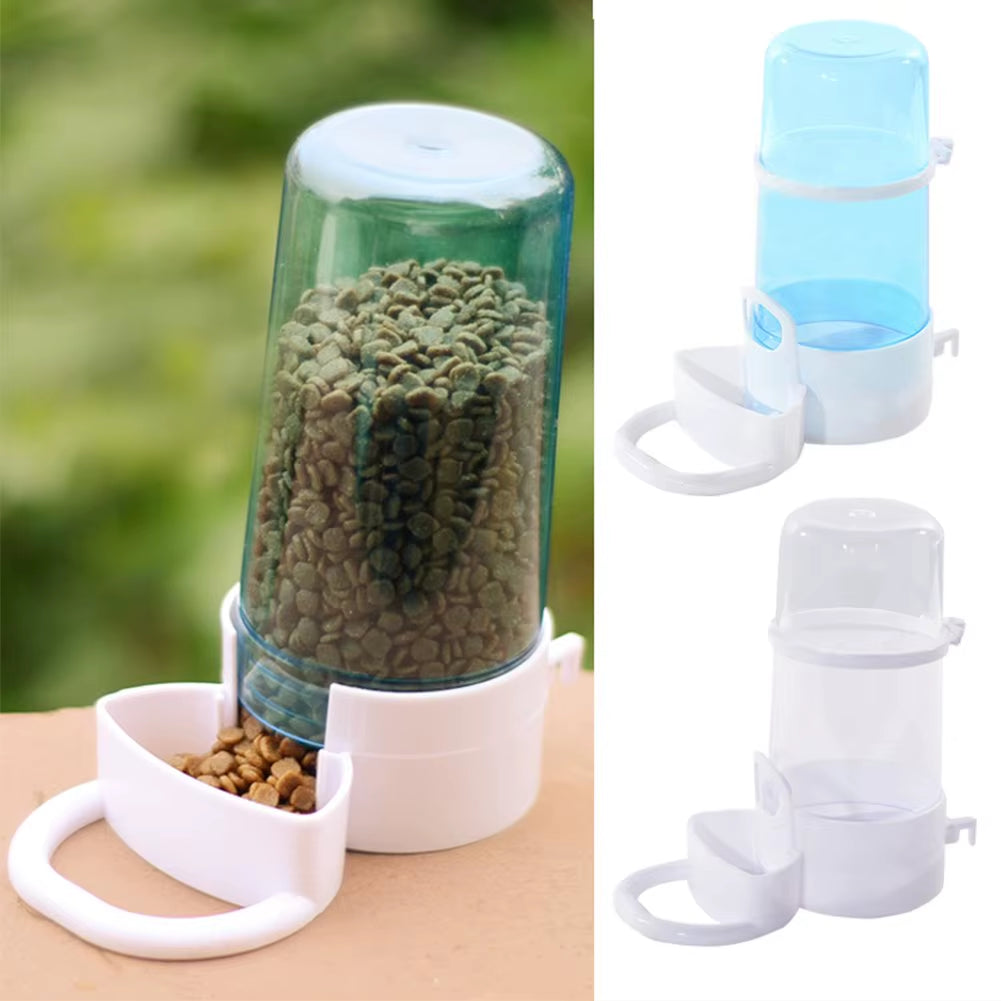 Transparent Automatic Hamster Water Bottle Feeder Guinea Pig Bird Automati Feeding Bowelfor Cat Dog Bowl Feeding and Drinking