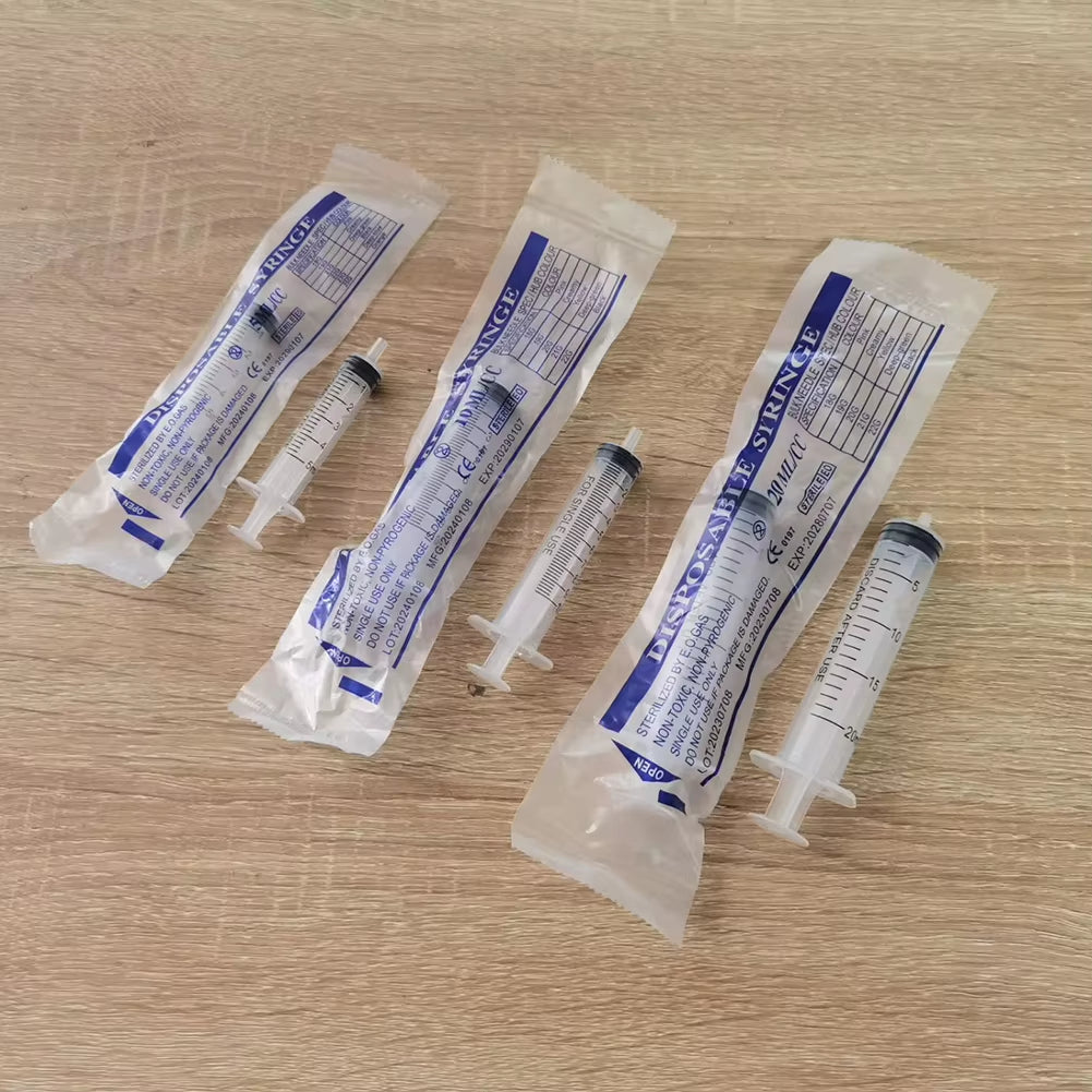 1 Pcs Bird Feeding Breast Feeding Medicine Feeder 5Ml 10Ml 20Ml Plastic Syringe Needleless Syringe Pigeon Feeding