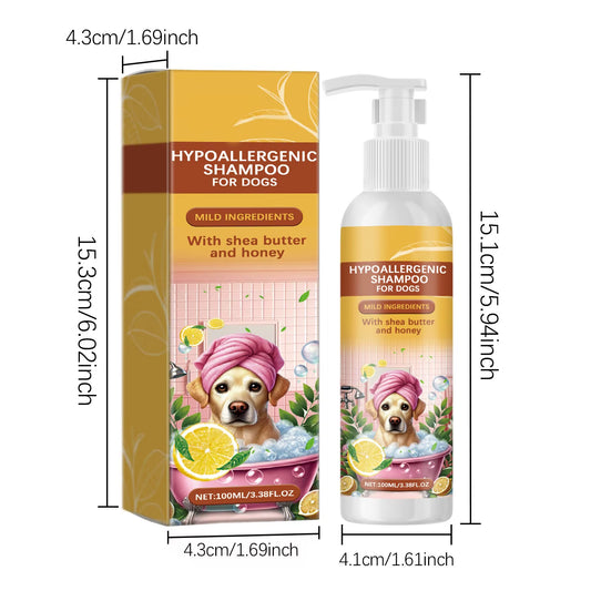 300Ml Pet Shampoo Dog Shampoo and Coat Wash for Hydrating Cleansing and Adding to Pet Hair