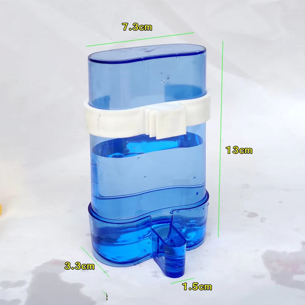 Bird Water Dispenser Bird Food Feeder Automatic Parakeet Bird Waterer Food Feeder Dispenser for Parrot Bird Cage Accessories