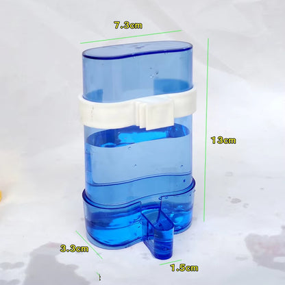 Bird Water Dispenser Bird Food Feeder Automatic Parakeet Bird Waterer Food Feeder Dispenser for Parrot Bird Cage Accessories