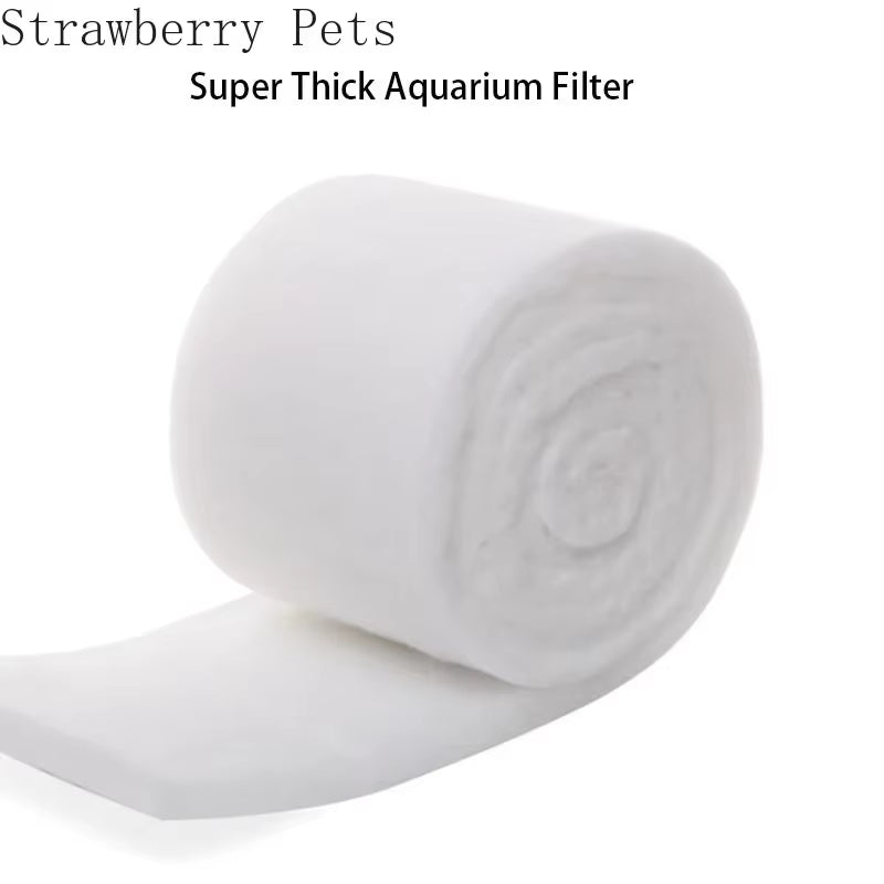 3Cm Thick Aquarium Filter Super Thick Biochemical Filter Cotton Sponge for Aquarium Fish Tank Bio Cotton Foam Skimmer