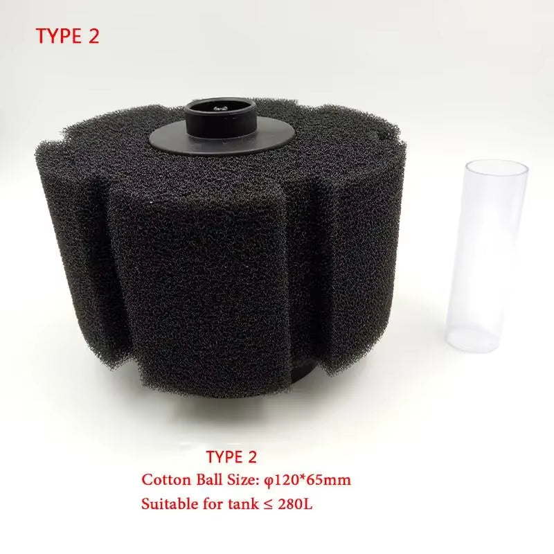 Aquarium Filter Sponge Fish Tank Fish Air Pump Skimmer Biochemical Sponge Filter Filtration Aquatic Water Purification