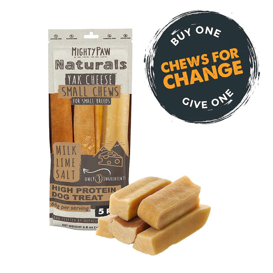 All-Natural Yak Cheese Dog Chews