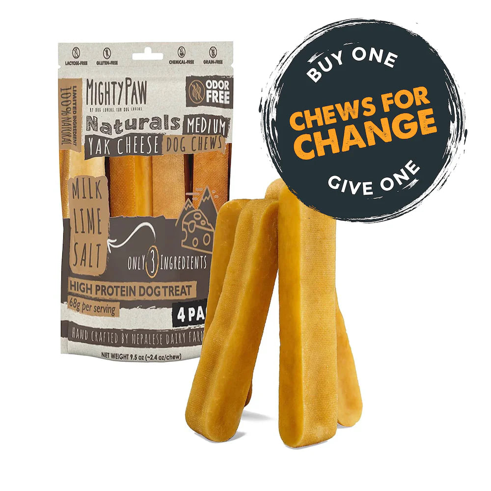 All-Natural Yak Cheese Dog Chews