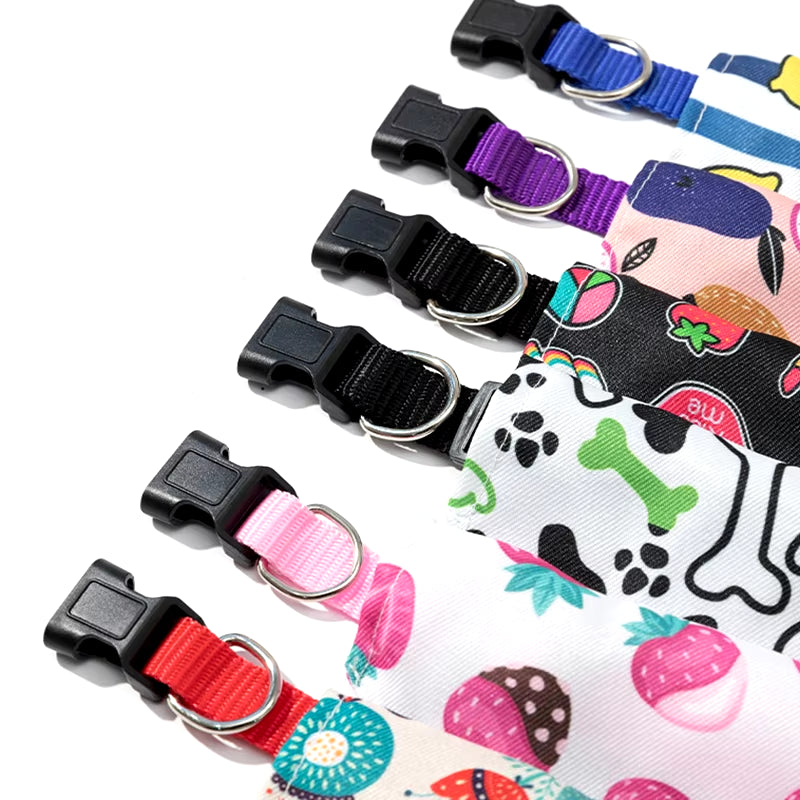 Adjustable Dog Bandanas Large Pet Scarf Pet Cotton Plaid Washablebow Ties Collar Cat Dog Scarf Large Dog Accessories Kerchief