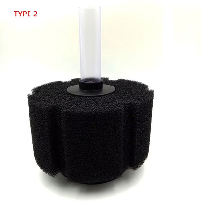 Aquarium Filter Sponge Fish Tank Fish Air Pump Skimmer Biochemical Sponge Filter Filtration Aquatic Water Purification