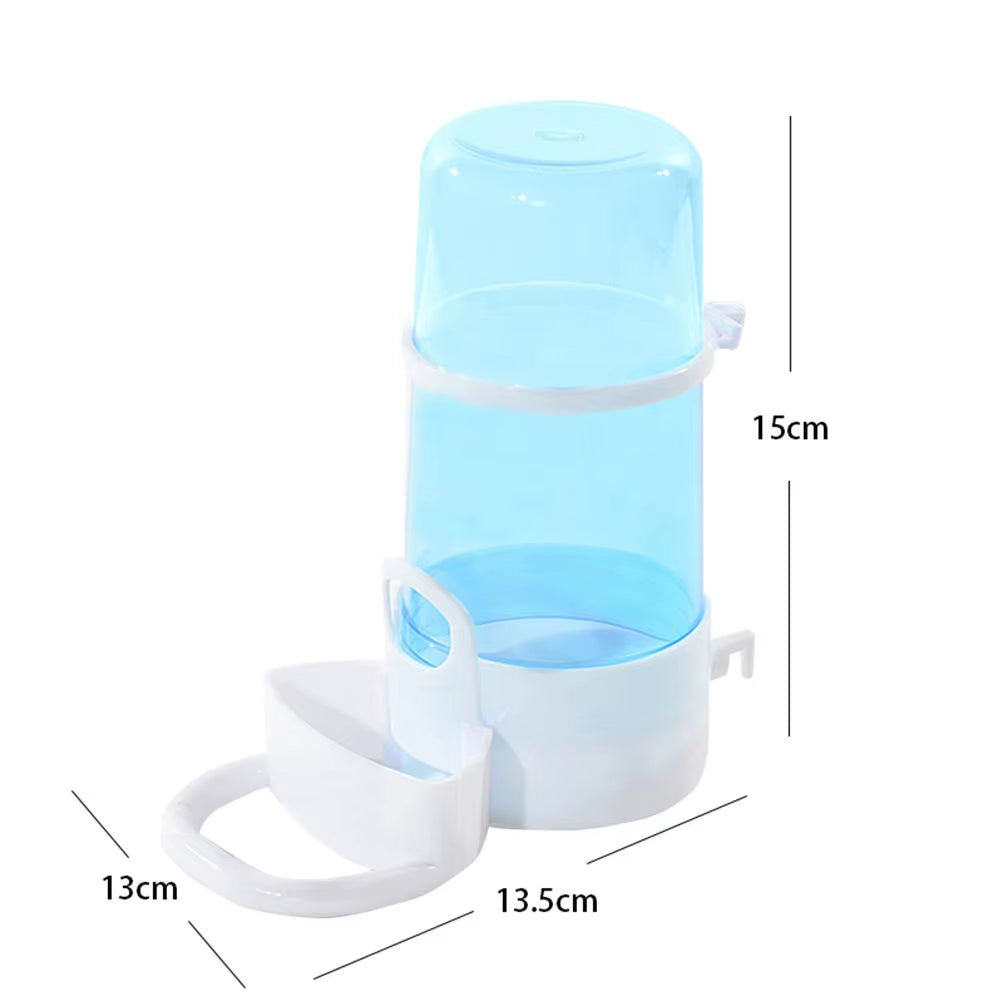 Transparent Automatic Hamster Water Bottle Feeder Guinea Pig Bird Automati Feeding Bowelfor Cat Dog Bowl Feeding and Drinking